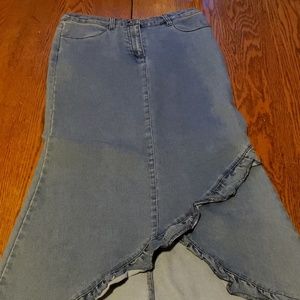 Jean skirt